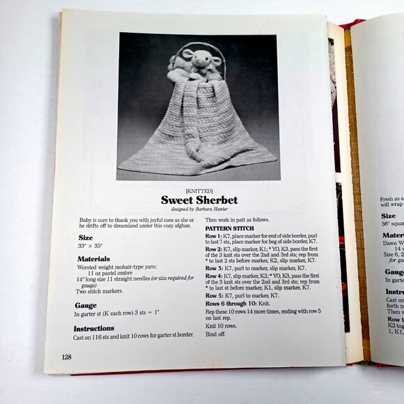 Weekend Afghans Jean Leinhauser Rita Weiss 144 Pgs 16 Pgs Full Color Index Vtg - Picture 14 of 16